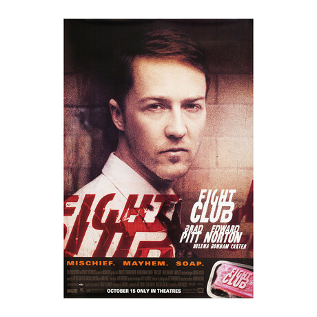 Fight Club // 1999 U.S. One Sheet Poster