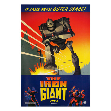 The Iron Giant // 1999 U.S. One Sheet Poster
