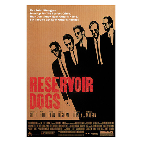 Reservoir Dogs // 1992 U.S. One Sheet Poster