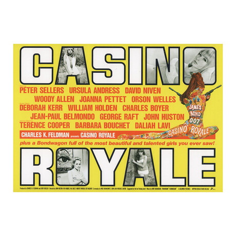 Casino Royale // 1994 Re-Release Japanese B5 Chirashi Flyer