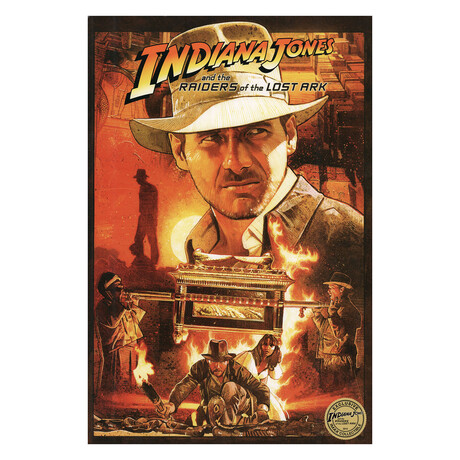 Raiders of The Lost Ark // 2012 Re-Release U.S. Mini Poster