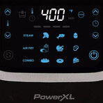 PowerXL 10-in-1 7 Qt. Air Fryer Steamer + Muffin Pan // Slate