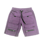 Cargo Twill Short // Purple (S)