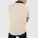 Issoire Polo Shirt // Plus Size // Beige (2X-Large)