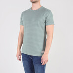 Jacquard T-Shirt // Green (Medium)