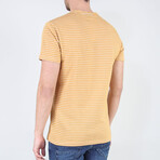 Jacquard T-Shirt // Yellow (Medium)