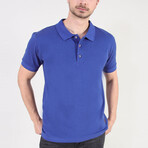 Plange Polo Shirt // Sax (Medium)