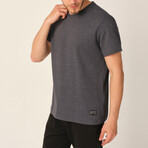 Langeac V-Neck T-Shirt // Anthracite (Medium)