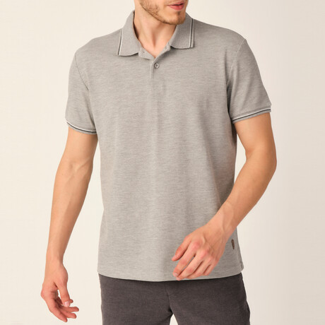 Vieux Polo Shirt // Gray (Medium)