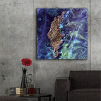 Van Gogh From Space from the Earth as Art series (36"H x 36"W x 0.2"D)