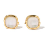 Stephen Webster 18k Yellow Gold + Quartz Cufflinks // Store Display