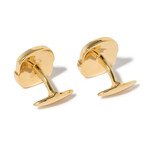 Stephen Webster 18k Yellow Gold + Quartz Cufflinks // Store Display