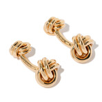 Tiffany & Co. 14k Yellow Gold Cufflinks + Shirtlinks Set // 3 Shirtlinks // Estate