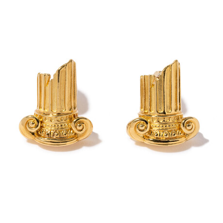 Henry Dunay 18k Yellow Gold Cufflinks // Estate