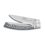 Thiers Liner Lock Pocket Knife // Gray