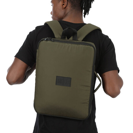 Bas Laptop Bag // Green