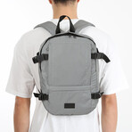 Milo Backpack // Silver