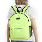 Adras Backpack // Neon Yellow