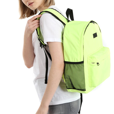 Adras Backpack // Neon Yellow