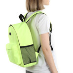 Adras Backpack // Neon Yellow