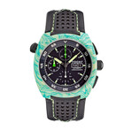 TOCKR Chronograph Automatic // C47MARBLE LUME - LEATHERHD