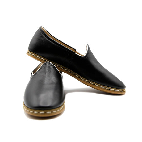 Pitch Leather Shoes // Black (US: 9)