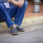 Travis Leather Shoes // Gray Suede (US: 9.5)