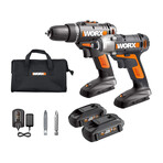 20V Power Share Cordless Drill/Driver & Impact Driver Combo Kit