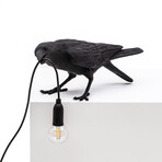 Bird Lamp // Black // Playing