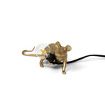 Mouse Lamp // Gold // Lying Down
