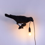 Bird Lamp // Black // Looking Right