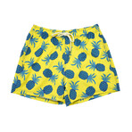 One Fineapple Swim Trunks // Yellow + Blue (XL)