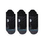 Run Tab St Socks // Pack of 3 // Black (L)