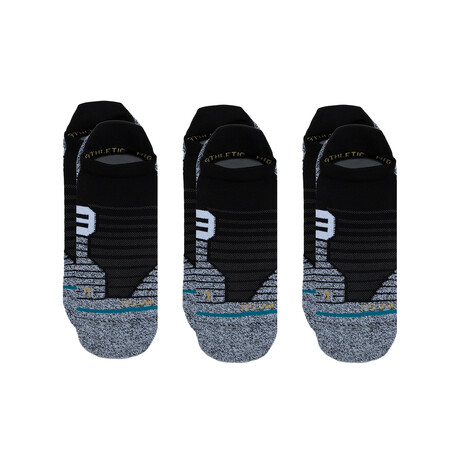 Versa Athletic Tab Socks // Pack of 3 // Black (S)