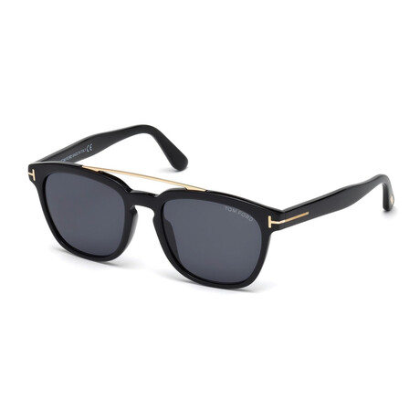 Men's Holt Sunglasses // Black + Gray