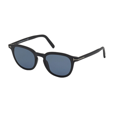 Men's Pax Sunglasses // Black + Blue