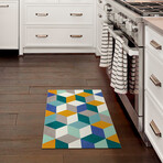 Color Geometric // Raymond Floor Mat (2' x 3')