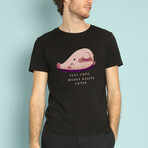 Blobfish T-Shirt // Black (Small)