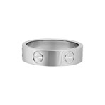 Cartier // 18k White Gold Love Ring // Ring Size: 5.75 // Pre-Owned