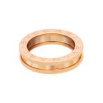 Bulgari // 18k Rose Gold B.Zero1 Single Band Ring // Ring Size: 5.25 // Pre-Owned