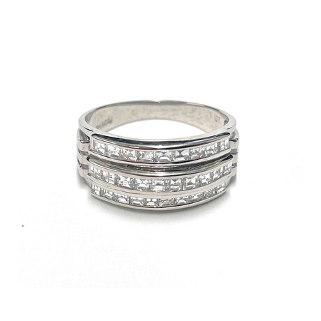 Estate // Platinum Diamond Ring // Ring Size: 6.75 // Pre-Owned
