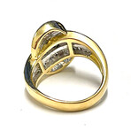 18k Yellow Gold Heart Knot Diamond Ring // Ring Size: 6.5 // Pre-Owned