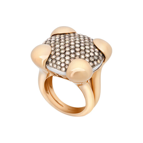 Antonellis // 18k Rose Gold Diamond Ring // Ring Size: 7 // Pre-Owned