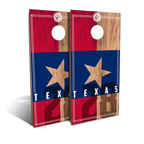 Texas State Flag // 4' x 2' Cornhole Board Set (Classic)