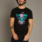 Flamingo T-Shirt // Black (S)