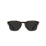 Unisex Wiley-A Polarized Sunglasses // Tortoise + Smoke