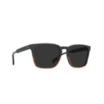 Unisex Pierce Polarized Sunglasses // Burlwood + Black