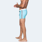 Celeste Swim Shorts // Light Blue (M)