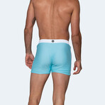 Celeste Swim Shorts // Light Blue (M)