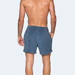 Retro Shorts // Navy Blue (S)